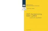 20 april 2010 MEP Zandwinning RWS LaMER overzicht resultaten Stichting LaMER.