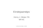 Lezing Henry Meijer - MFAS1 Eindejaarstips Henry J. Meijer FB MFAS.