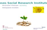 Barometer Filantropie - Nulmeting Belangrijkste resultaten Ipsos Social Research Institute April 2011 Ipsos Social Research Institute