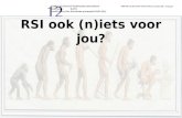 11 RSI ook (n)iets voor jou? ARBOCATALOGUS Nederlandse universiteiten 2009-5044 ACNU KANS GP4a KANS presentatie (NL versie).ppt Onderwerp: KANS Good.