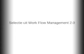 Selectie uit Work Flow Management 2.0. Invoer en gebruik.