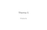 Thema 5 Materie. 1 Voorwerpen en stoffen plastic, watersuikerMetaal, rubber, verf, kunssttof p108.