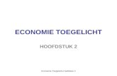 Economie Toegelicht-Hoofdstuk 2 ECONOMIE TOEGELICHT HOOFDSTUK 2.