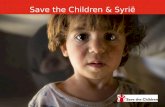 Save the children en hulpverlening in syrie