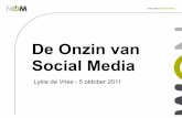 Lezing De Onzin van Social Media voor het Ondernemerscongres