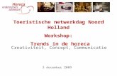2009 12-03 Toerismedag Noord-Holland