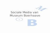 Sociale media van Museum Boerhaave