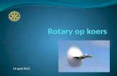 Rotary op koers R1600 discon