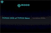 TYPO3 CMS of TYPO3 Neos: welk CMS kies je wanneer?