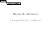 Research In Context - Enhanced Publication Visualiser