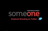 Twitter en employer branding