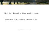 Social media recruitment