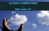Cloud Computing, iets voor u?