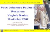 Johannes Paulus II: de Rozenkrans
