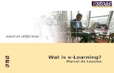Wat is e-Learning_06 02 2008