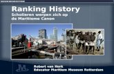 DE Conferentie 2010, dag 2, sessie 7: Robert van Herk: "Ranking History. Scholieren werpen zich op de maritieme canon"