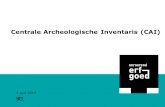 De Centrale Archeologische Inventaris (CAI): de theorie