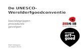 Unesco Werelderfgoedconventie: basisbegrippen, procedures en gevolgen