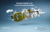 UITforum: Sociale Media en Communicatiestrategie