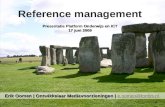 Presentatie Reference Management