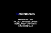 Netwerkleren Maarten De Laat Noord Holland