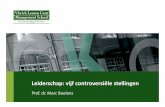Leiderschap: 5 controversiële stellingen - Prof. Dr. Marc Buelens - Duco Sickinghe (Telenet)