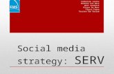 Social media project SERV