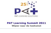 PAT Learning Summit - visie