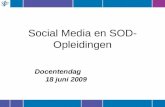 Socialmedia Docentendag 20090618