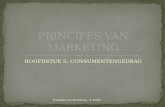 Consumentengedrag - samenvatting hoofdstuk 5 uit principes van Marketing
