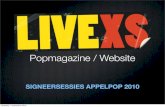 LiveXS Signeersessies Appelpop 2010