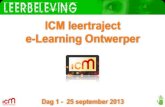 ICM, dag 1 - 25 september 2013