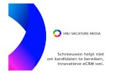 eRecruitment 2013 - Andre van den Reek - VNU Vacature Media