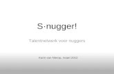 Presentatie project S·nugger!