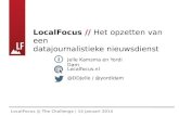 LocalFocus | Presentatie @ The Challenge [140414]
