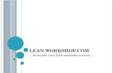 Lean Workshop Presentatie 1.1