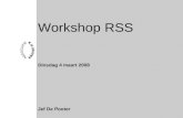 Workshop RSS