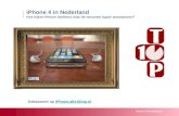 iPhone 4 in Nederland - onderzoek