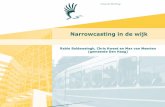 Narrowcasting in de wijk (Rabin Baldewsingh, Chris Kwant & Max van Meerten, gemeente Den Haag)