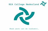 Presentatie REA College Nederland, Locaties Ermelo en Utrecht