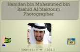 Hamdan bin mohammed bin rashid al maktoum photographer