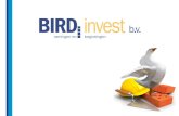Bedrijfspresentatie BIRD invest
