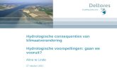 Hydrologische consequenties van klimaatverandering