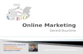 Online Marketing - Zoekmachine Marketing: SEO
