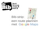 Bibstrip Google Maps routebeschrijving