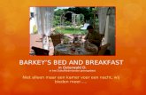 Barkeys bed and breakfast D/NL