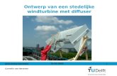 Design Of An Urban Wind Turbine With Diffuser Final
