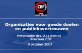 Presentatie Adri  Kemps 9 Oktober 07 Tbv Sponsorcongres In Rotterdam
