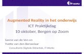 Presentatie Augmented Reality tijdens ictdag.nl
