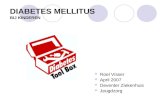 DIABETES MELLITUS 2007